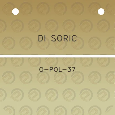 di-soric-o-pol-37