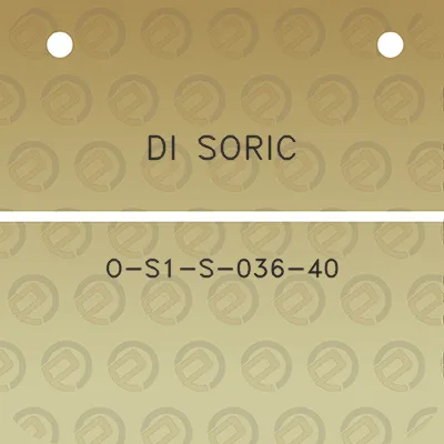 di-soric-o-s1-s-036-40