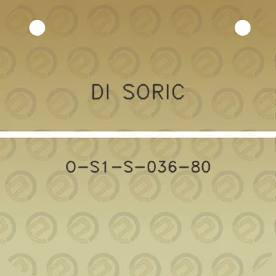 di-soric-o-s1-s-036-80