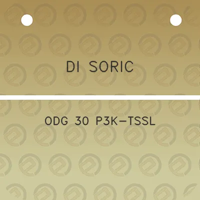 di-soric-odg-30-p3k-tssl