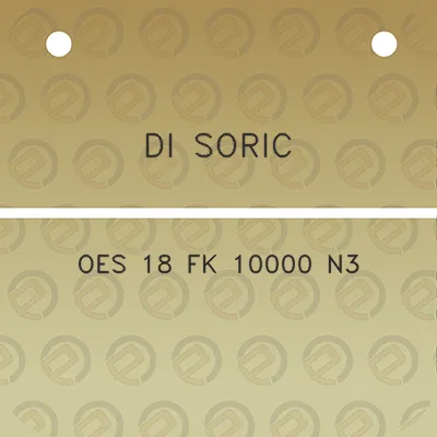 di-soric-oes-18-fk-10000-n3