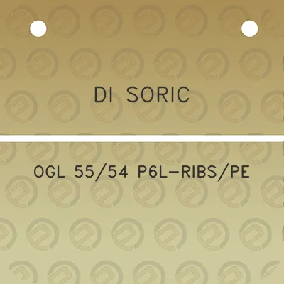 di-soric-ogl-5554-p6l-ribspe