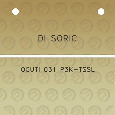 di-soric-oguti-031-p3k-tssl