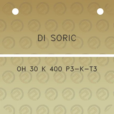 di-soric-oh-30-k-400-p3-k-t3