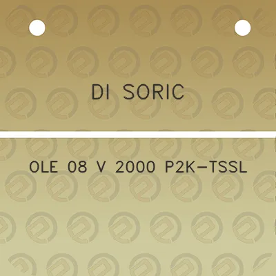 di-soric-ole-08-v-2000-p2k-tssl