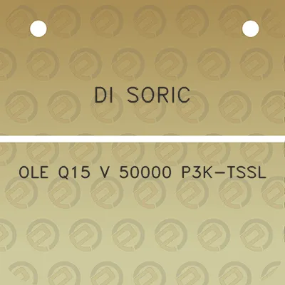 di-soric-ole-q15-v-50000-p3k-tssl