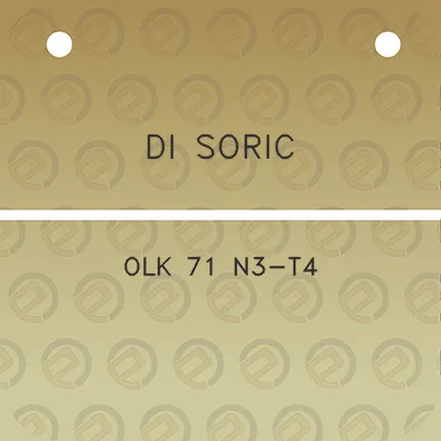 di-soric-olk-71-n3-t4