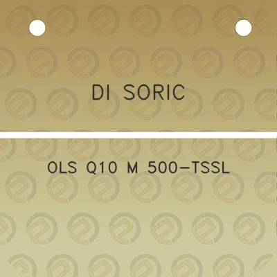 di-soric-ols-q10-m-500-tssl