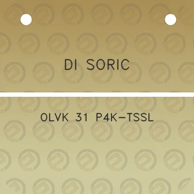 di-soric-olvk-31-p4k-tssl