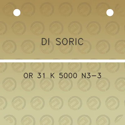 di-soric-or-31-k-5000-n3-3