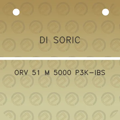 di-soric-orv-51-m-5000-p3k-ibs