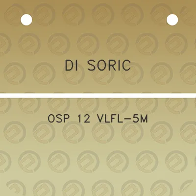 di-soric-osp-12-vlfl-5m