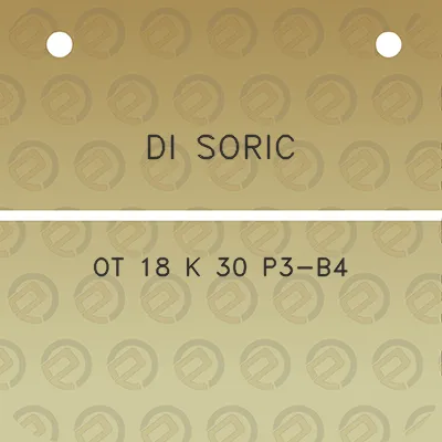 di-soric-ot-18-k-30-p3-b4