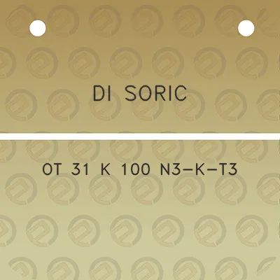 di-soric-ot-31-k-100-n3-k-t3