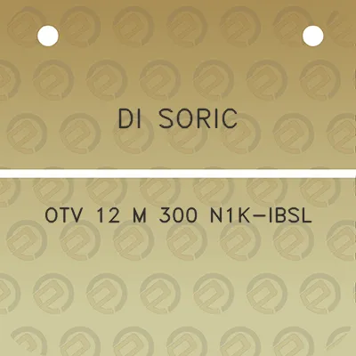 di-soric-otv-12-m-300-n1k-ibsl