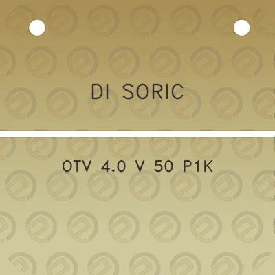 di-soric-otv-40-v-50-p1k