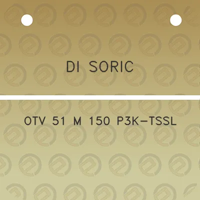 di-soric-otv-51-m-150-p3k-tssl