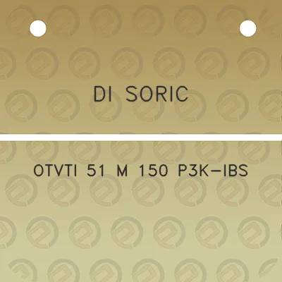 di-soric-otvti-51-m-150-p3k-ibs