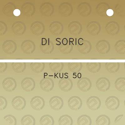 di-soric-p-kus-50