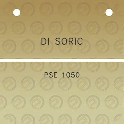 di-soric-pse-1050