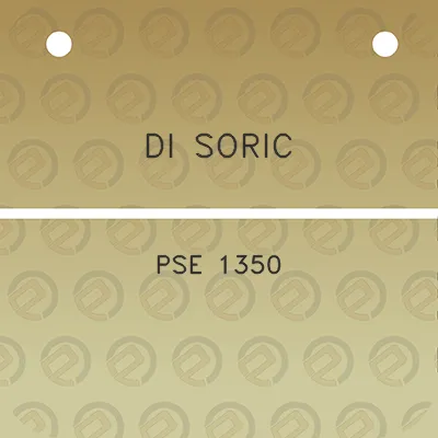 di-soric-pse-1350