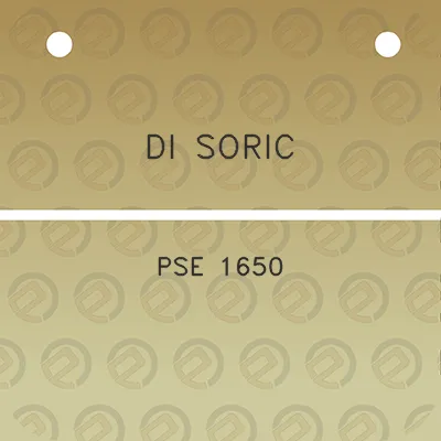 di-soric-pse-1650