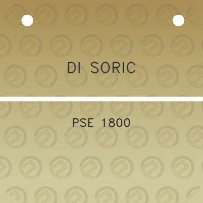 di-soric-pse-1800