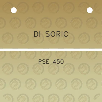 di-soric-pse-450