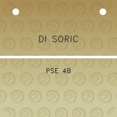 di-soric-pse-4b