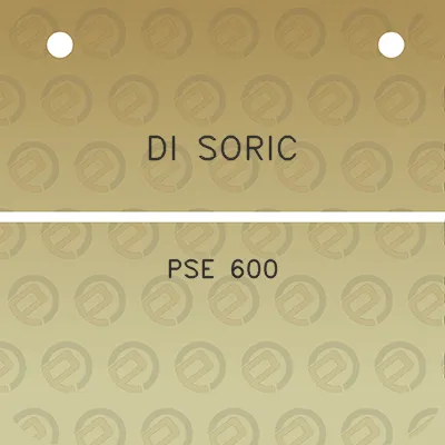 di-soric-pse-600