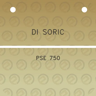 di-soric-pse-750