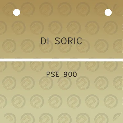 di-soric-pse-900