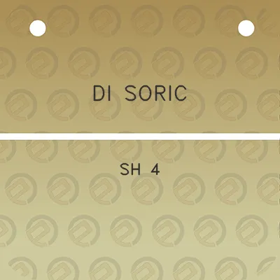 di-soric-sh-4