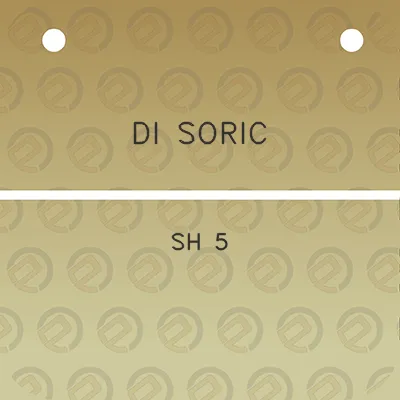 di-soric-sh-5