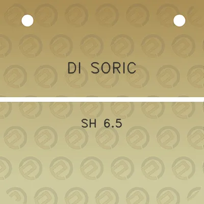 di-soric-sh-65