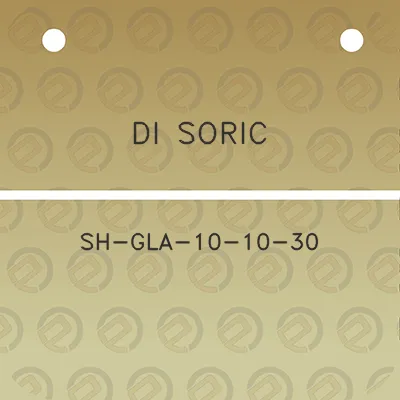 di-soric-sh-gla-10-10-30