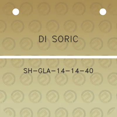 di-soric-sh-gla-14-14-40