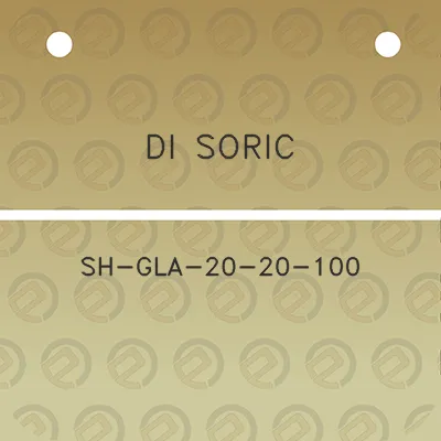 di-soric-sh-gla-20-20-100