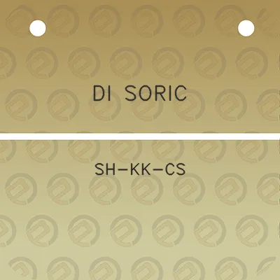 di-soric-sh-kk-cs