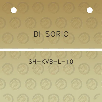 di-soric-sh-kvb-l-10