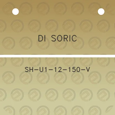 di-soric-sh-u1-12-150-v