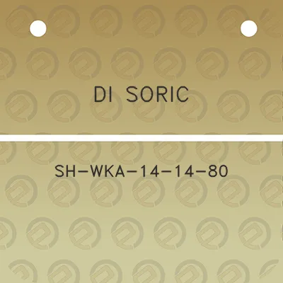 di-soric-sh-wka-14-14-80