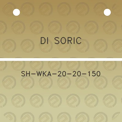 di-soric-sh-wka-20-20-150