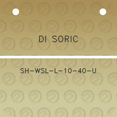 di-soric-sh-wsl-l-10-40-u