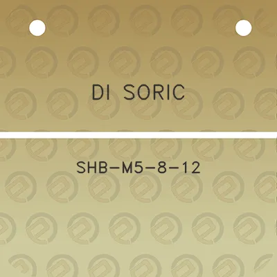 di-soric-shb-m5-8-12