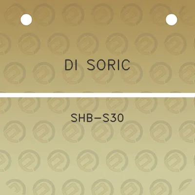 di-soric-shb-s30