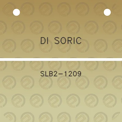 di-soric-slb2-1209