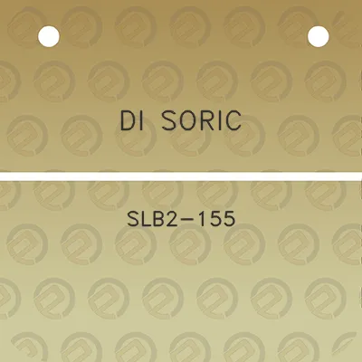 di-soric-slb2-155