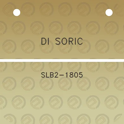 di-soric-slb2-1805