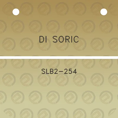 di-soric-slb2-254